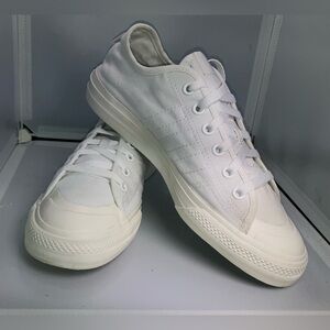 Men’s Adidas Nizza RF Triple White 10/UK 9